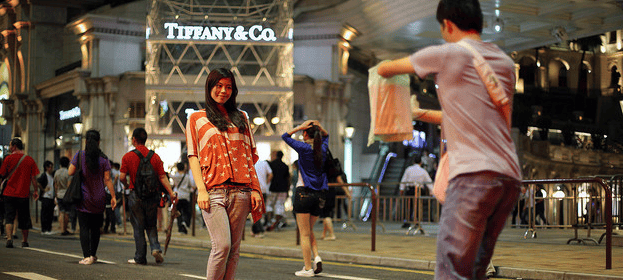 touristes chinois hong kong