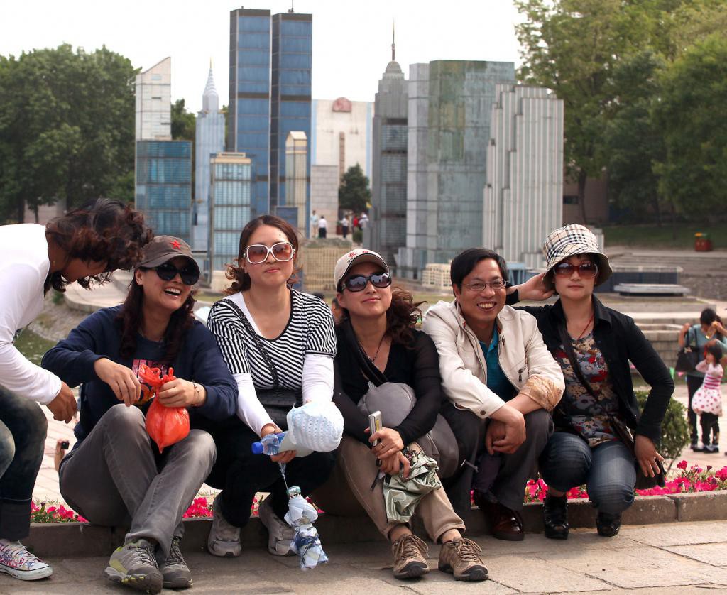 Chinese tourists NY