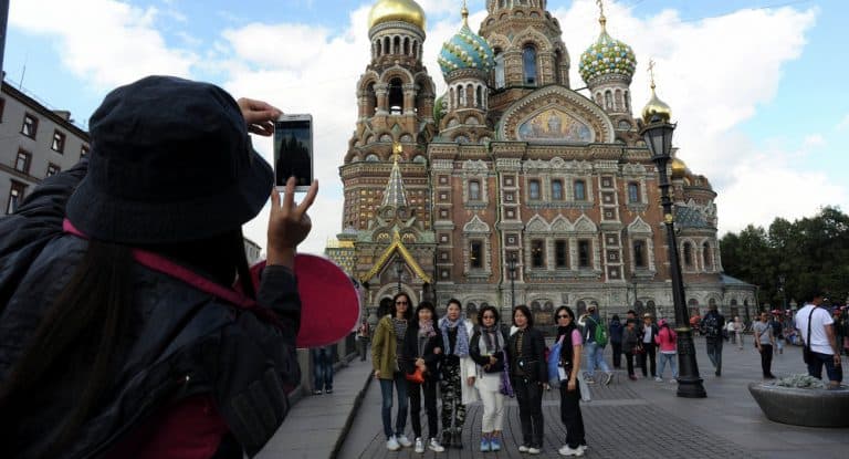 +40% Chinese Tourists in Russia