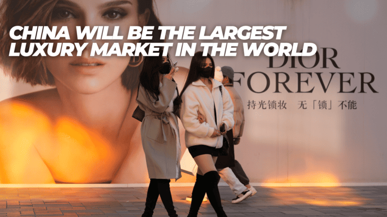 China Luxury Market Will be the Largest in the World