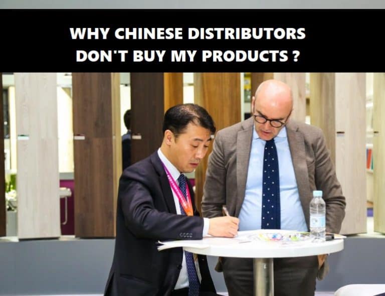 Why Chinese distributors don’t buy my products?